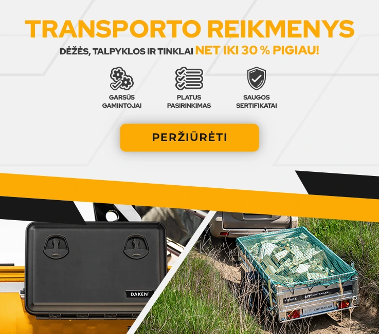 Transporto reikmenys