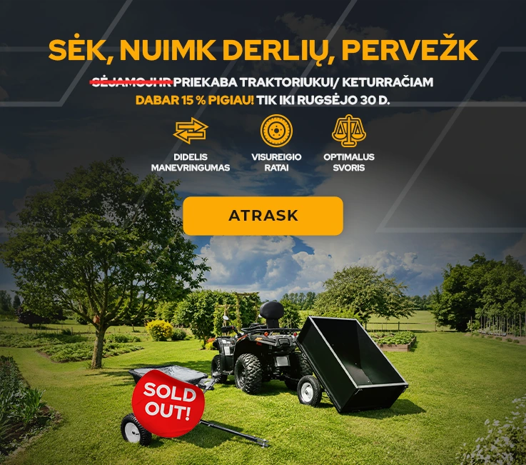 Sėk, nuimk derlių, pervežk