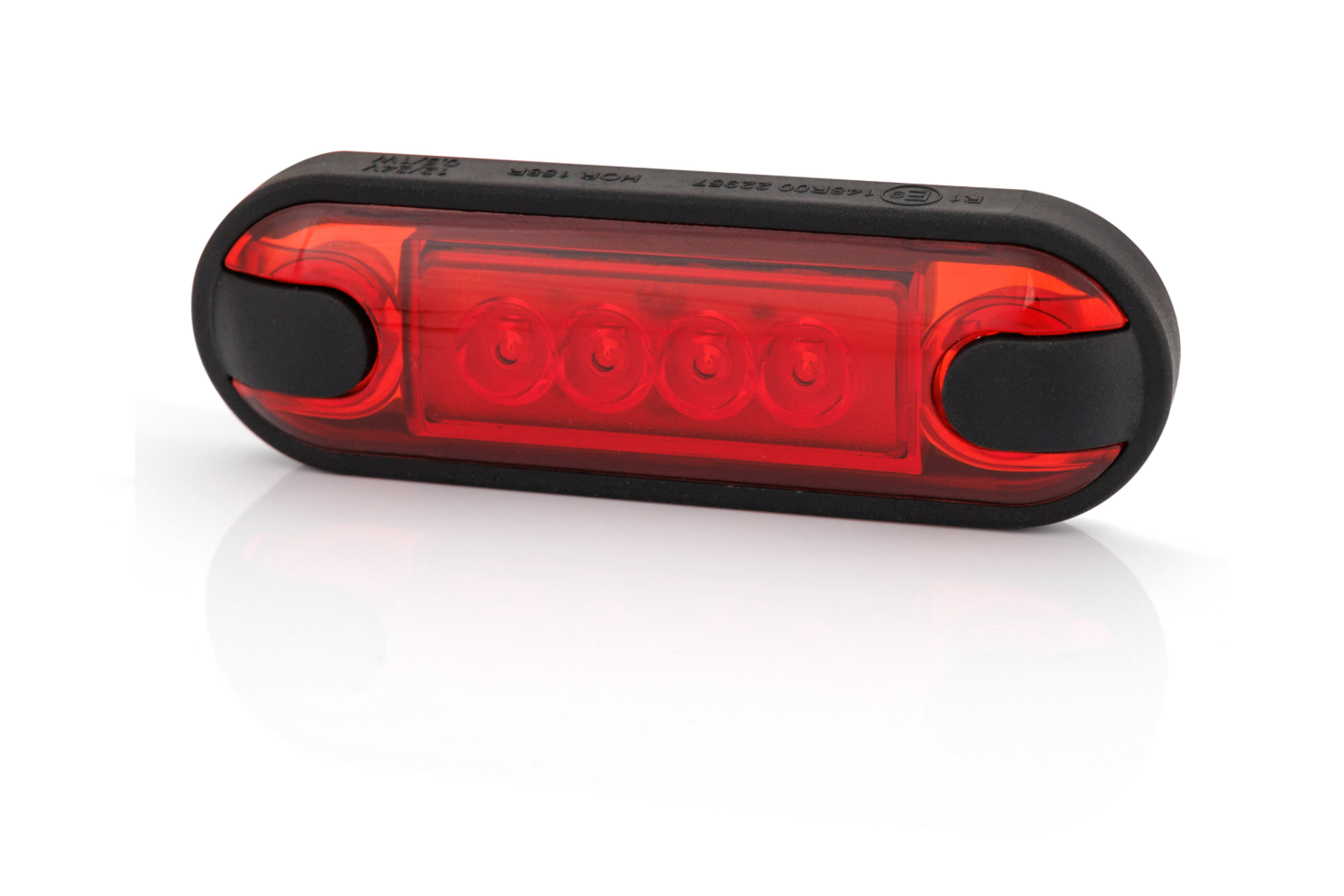 HORPOL LD 3212 LED plonas universalus raudonas gabaritinis žibintas ...