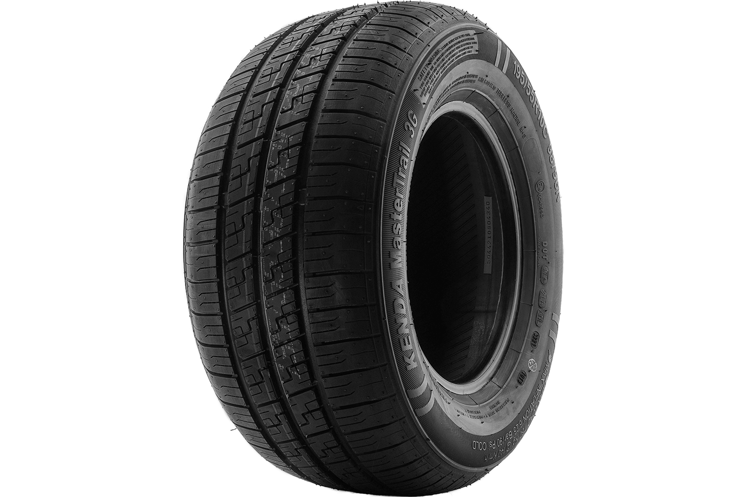 Versterkte aanhangerwiel 195/55 R10C 5x112 aluminium velg